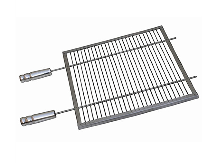 Grelha Inox 304 Aramada 40x45 com Cabo de Alumínio - 2